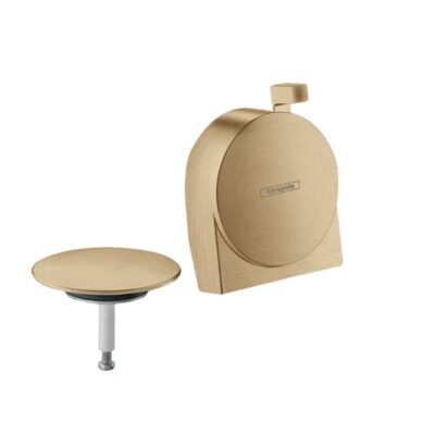 Hansgrohe Exafill afdekking voor af- & overloopgarnituren met vulfunctie brons geborsteld 58117140 5