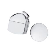 Hansgrohe Exafill afdekking voor af- & overloopgarnituren met vulfunctie chroom 58127000