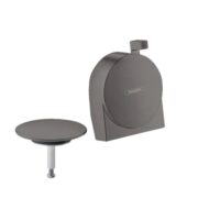 Hansgrohe Exafill afdekking voor af- & overloopgarnituren met vulfunctie zwart chroom geborsteld 58117340