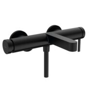 Hansgrohe Finoris eengreeps opbouw badmengkraan 2 verbruikers mat-zwart 76420670