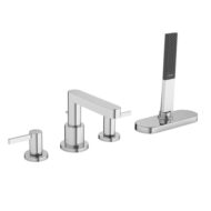 Hansgrohe Finoris tweegreeps inbouw badrand mengkraan chroom 76444000