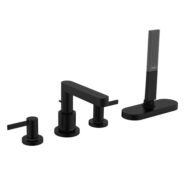 Hansgrohe Finoris tweegreeps inbouw badrand mengkraan mat-zwart 76444670 38