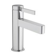 Hansgrohe Finoris wastafelkraan 100 met EcoSmart met afsluitbare afvoerplug push open chroom 76010000 Hansgrohe Finoris wastafelkraan 100 met EcoSmart met afsluitbare afvoerplug push open chroom 76010000