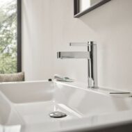 Hansgrohe Finoris wastafelkraan 110 CoolStart met EcoSmart met afsluitbare afvoerplug push open chroom 76024000 Hansgrohe Finoris wastafelkraan 110 CoolStart met EcoSmart met afsluitbare afvoerplug push open chroom 76024000
