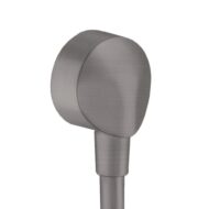 Hansgrohe Fixfit E slangverbinding zwart chroom geborsteld 27454340