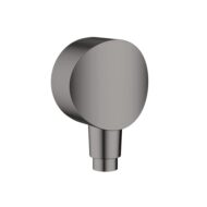 Hansgrohe Fixfit S slangverbinding zwart chroom geborsteld 26453340