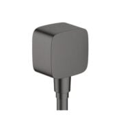 Hansgrohe Fixfit slangverbinding zwart chroom geborsteld 26457340