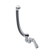 Hansgrohe Flexaplus badafvoer met overloop complete set chroom 58143000