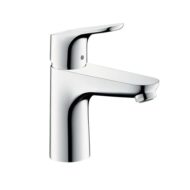 Hansgrohe Focus wastafelkraan 100 CoolStart met EcoSmart met trekstang-afvoergarnituur chroom 31621000