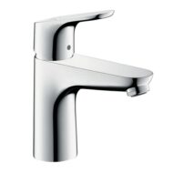 Hansgrohe Focus wastafelkraan 100 LowFlow met EcoSmart met trekstang-afvoergarnituur chroom 31603000