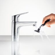 Hansgrohe Focus wastafelkraan 100 met EcoSmart chroom 31517000 33 Hansgrohe Focus wastafelkraan 100 met EcoSmart chroom 31517000 33