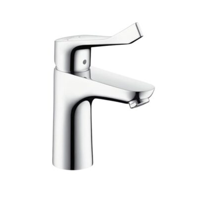 Hansgrohe Focus wastafelkraan 100 met trekstang-afvoergarnituur chroom 31911000 4 Hansgrohe Focus wastafelkraan 100 met trekstang-afvoergarnituur chroom 31911000 4