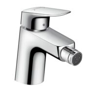 Hansgrohe Logis bidetkraan met trekstang-afvoergarnituur chroom 71204000