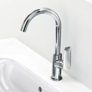 Hansgrohe Logis wastafelkraan 210 met EcoSmart met trekstang-afvoergarnituur chroom 71130000 Hansgrohe Logis wastafelkraan 210 met EcoSmart met trekstang-afvoergarnituur chroom 71130000