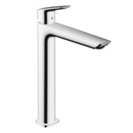 Hansgrohe Logis wastafelkraan 240 met verhoogde kraanlichaam met EcoSmart chroom 71258000 Hansgrohe Logis wastafelkraan 240 met verhoogde kraanlichaam met EcoSmart chroom 71258000