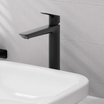 Hansgrohe Logis wastafelkraan 240 met verhoogde kraanlichaam met EcoSmart mat-zwart 71258670 12