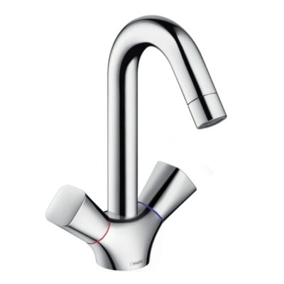 Hansgrohe Logis wastafelkraan met EcoSmart met trekstang-afvoergarnituur chroom 71222000 4 Hansgrohe Logis wastafelkraan met EcoSmart met trekstang-afvoergarnituur chroom 71222000 4