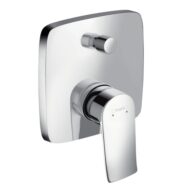 Hansgrohe Metris eengreeps inbouw mengkraan voor bad 2 verbruikers chroom 31454000