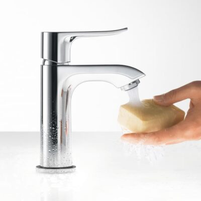Hansgrohe Metris wastafelkraan 100 chroom 31186000 5