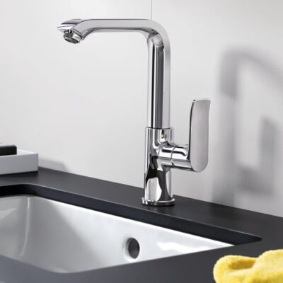 Hansgrohe Metris wastafelkraan 230 met EcoSmart met trekstang-afvoergarnituur chroom 31087000 6