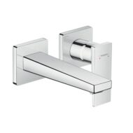 Hansgrohe Metropol eengreeps inbouw wastafelmengkraan met EcoSmart met altijd open afvoer chroom 32525000 Hansgrohe Metropol eengreeps inbouw wastafelmengkraan met EcoSmart met altijd open afvoer chroom 32525000