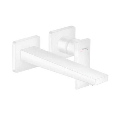 Hansgrohe Metropol eengreeps inbouw wastafelmengkraan met EcoSmart met altijd open afvoer mat-wit 32526700 5