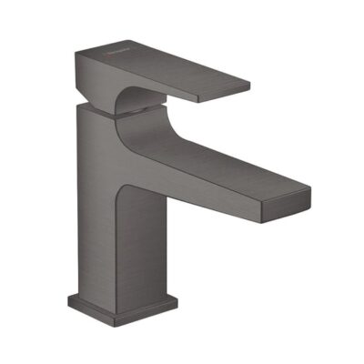 Hansgrohe Metropol wastafelkraan 100 met EcoSmart met afsluitbare afvoerplug push open zwart chroom geborsteld 32500340 4 Hansgrohe Metropol wastafelkraan 100 met EcoSmart met afsluitbare afvoerplug push open zwart chroom geborsteld 32500340 4