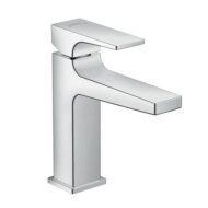 Hansgrohe Metropol wastafelkraan 110 met EcoSmart met trekstang-afvoergarnituur chroom 32506000 Hansgrohe Metropol wastafelkraan 110 met EcoSmart met trekstang-afvoergarnituur chroom 32506000