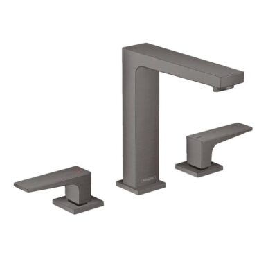 Hansgrohe Metropol wastafelkraan 160 met EcoSmart met afsluitbare afvoerplug push open zwart chroom geborsteld 32515340 4 Hansgrohe Metropol wastafelkraan 160 met EcoSmart met afsluitbare afvoerplug push open zwart chroom geborsteld 32515340 4