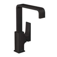 Hansgrohe Metropol wastafelkraan 230 met EcoSmart met afsluitbare afvoerplug push open mat-zwart 32511670 Hansgrohe Metropol wastafelkraan 230 met EcoSmart met afsluitbare afvoerplug push open mat-zwart 32511670