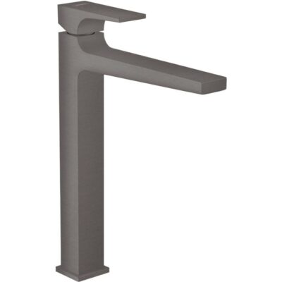Hansgrohe Metropol wastafelkraan 260 met verhoogd kraanhuis met EcoSmart met afsluitbare afvoerplug push open zwart chroom geborsteld 32512340 4 Hansgrohe Metropol wastafelkraan 260 met verhoogd kraanhuis met EcoSmart met afsluitbare afvoerplug push open zwart chroom geborsteld 32512340 4