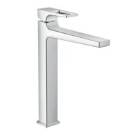 Hansgrohe Metropol wastafelkraan 260 met verhoogde kraanlichaam met EcoSmart met afsluitbare afvoerplug push open chroom 74512000 Hansgrohe Metropol wastafelkraan 260 met verhoogde kraanlichaam met EcoSmart met afsluitbare afvoerplug push open chroom 74512000