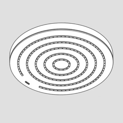 Hansgrohe Pulsify S hoofddouche 2 straalsoorten Ø260 mm chroom 94520000 6