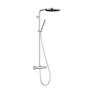 Hansgrohe Pulsify S Puro thermostatische opbouw regendoucheset met EcoSmart Ø260 mm chroom 24223000