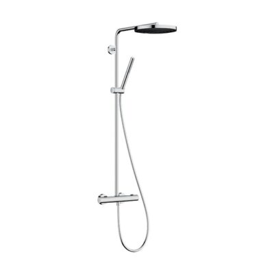 Hansgrohe Pulsify S Puro thermostatische opbouw regendoucheset met EcoSmart Ø260 mm chroom 24223000 13