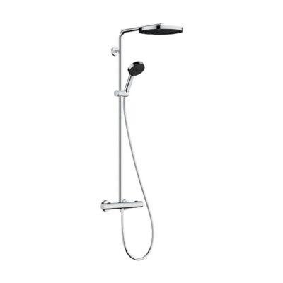 Hansgrohe Pulsify S Puro thermostatische opbouw regendoucheset met EcoSmart Ø260 mm chroom 24237000 13