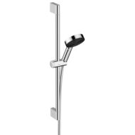 Hansgrohe Pulsify Select S glijstangset met garnituur 3 straalsoorten 669 mm chroom 24160000 Hansgrohe Pulsify Select S glijstangset met garnituur 3 straalsoorten 669 mm chroom 24160000