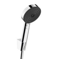 Hansgrohe Pulsify Select S handdoucheset zonder stang 3 straalsoorten chroom 24303000 32 Hansgrohe Pulsify Select S handdoucheset zonder stang 3 straalsoorten chroom 24303000 32