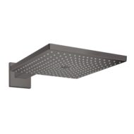 Hansgrohe Raindance E regendouchekopset 1 straalsoort 300 x 300 mm zwart chroom geborsteld 26238340 Hansgrohe Raindance E regendouchekopset 1 straalsoort 300 x 300 mm zwart chroom geborsteld 26238340