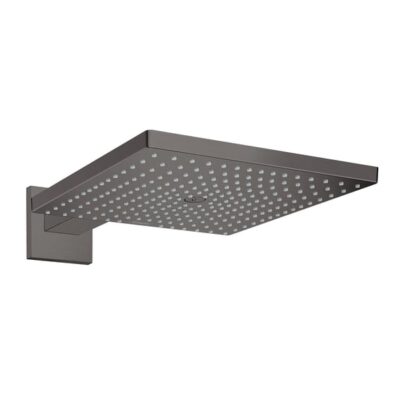 Hansgrohe Raindance E regendouchekopset 1 straalsoort 300 x 300 mm zwart chroom geborsteld 26238340 4 Hansgrohe Raindance E regendouchekopset 1 straalsoort 300 x 300 mm zwart chroom geborsteld 26238340 4