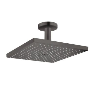 Hansgrohe Raindance E regendouchekopset 1 straalsoort 300 x 300 mm zwart chroom geborsteld 26250340 4 Hansgrohe Raindance E regendouchekopset 1 straalsoort 300 x 300 mm zwart chroom geborsteld 26250340 4