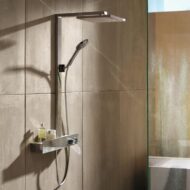 Hansgrohe Raindance E thermostatische opbouw regendoucheset met EcoSmart 300 x 300 mm chroom 27364000