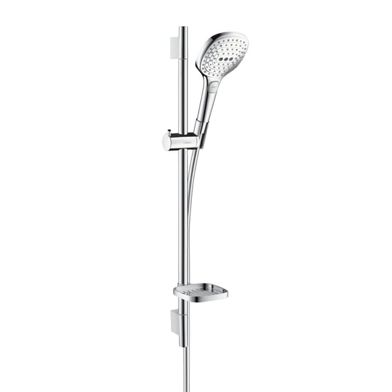 Hansgrohe Raindance Select E glijstangset met garnituur 3 straalsoorten 718 mm chroom 26622000 3 Hansgrohe Raindance Select E glijstangset met garnituur 3 straalsoorten 718 mm chroom 26622000 3
