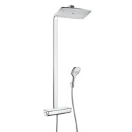 Hansgrohe Raindance Select E thermostatische opbouw regendoucheset 360 x 190 mm chroom 27112000