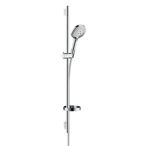 Hansgrohe Raindance Select S glijstangset met garnituur 3 straalsoorten 1008 mm chroom 26633000 3 Hansgrohe Raindance Select S glijstangset met garnituur 3 straalsoorten 1008 mm chroom 26633000 3
