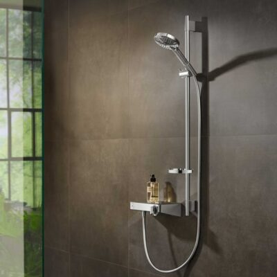 Hansgrohe Raindance Select S glijstangset met garnituur 3 straalsoorten 1008 mm chroom 27667000 10