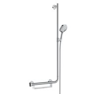 Hansgrohe Raindance Select S glijstangset met garnituur 3 straalsoorten 1100 mm chroom 26326000
