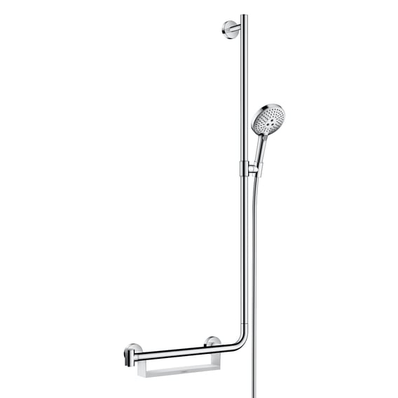 Hansgrohe Raindance Select S glijstangset met garnituur 3 straalsoorten 1100 mm chroom 26326000 3 Hansgrohe Raindance Select S glijstangset met garnituur 3 straalsoorten 1100 mm chroom 26326000 3