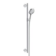 Hansgrohe Raindance Select S glijstangset met garnituur 3 straalsoorten 900 mm chroom 26323000