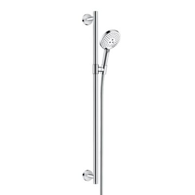 Hansgrohe Raindance Select S glijstangset met garnituur 3 straalsoorten 900 mm chroom wit 26322400 5